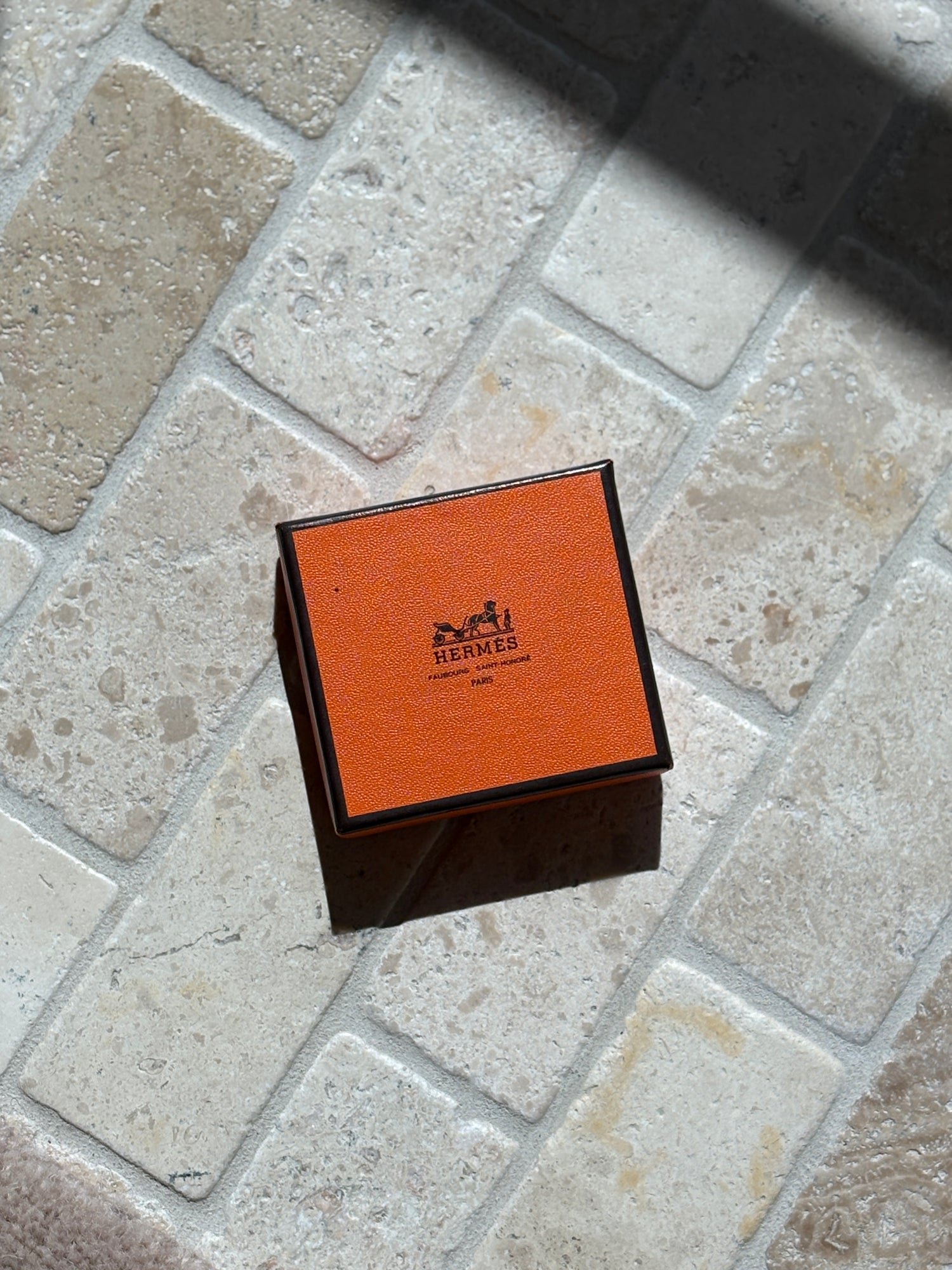 Hermes Rose Pourpre Mini Leather Photo Frame with Box K Stamp Made in France | Collectors Gene