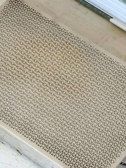 Hermes Silver Box with Repeating H Motif | Collectors Gene