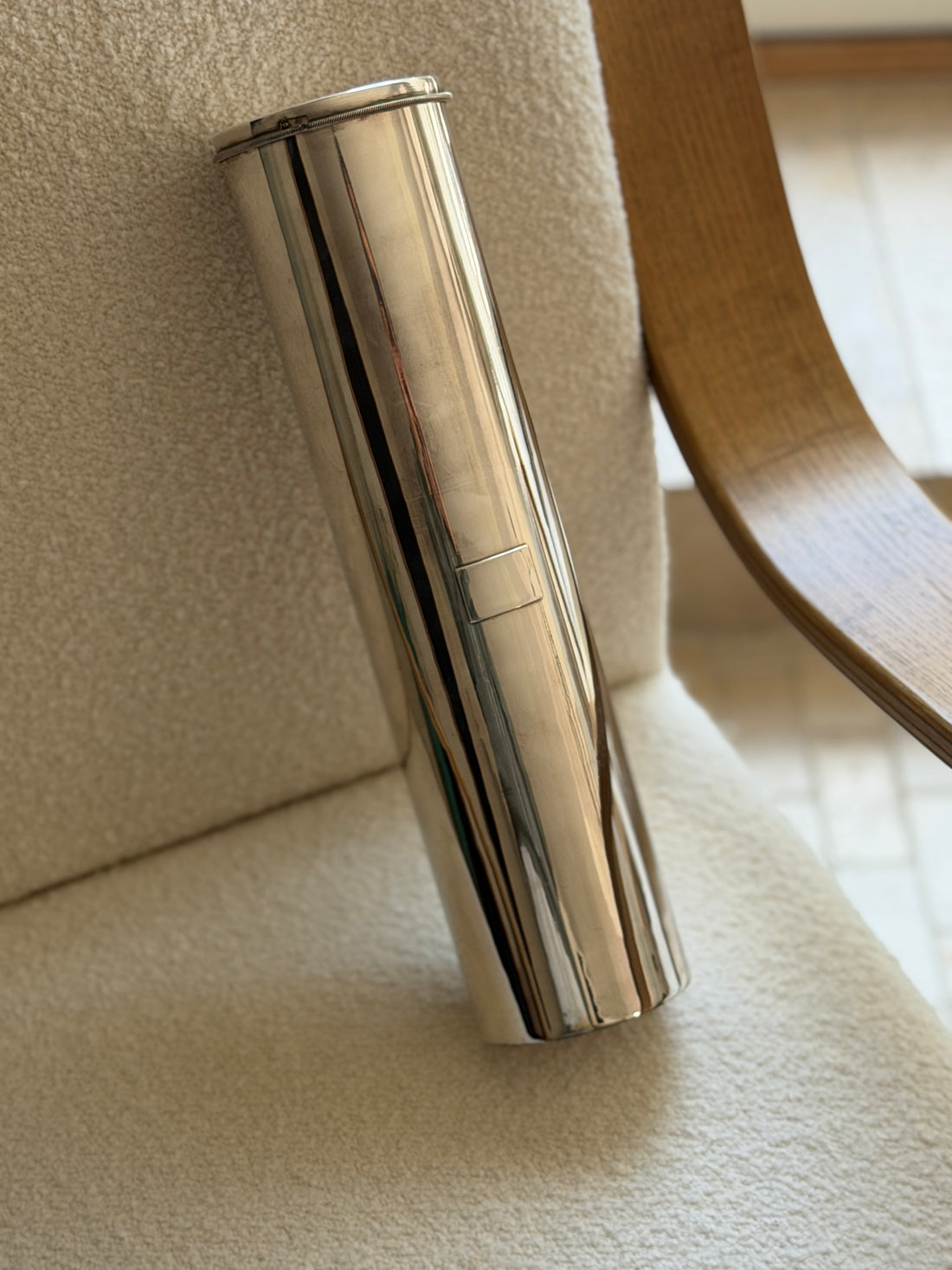 Hermes Silver Plate Tennis Ball Canister | Collectors Gene