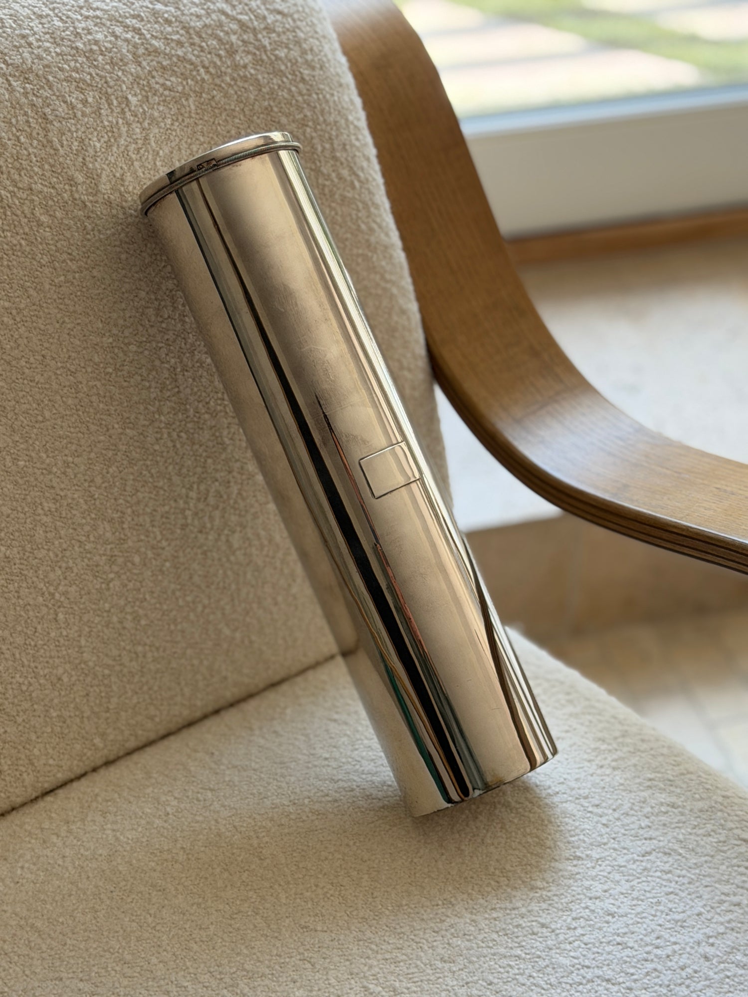 Hermes Silver Plate Tennis Ball Canister | Collectors Gene