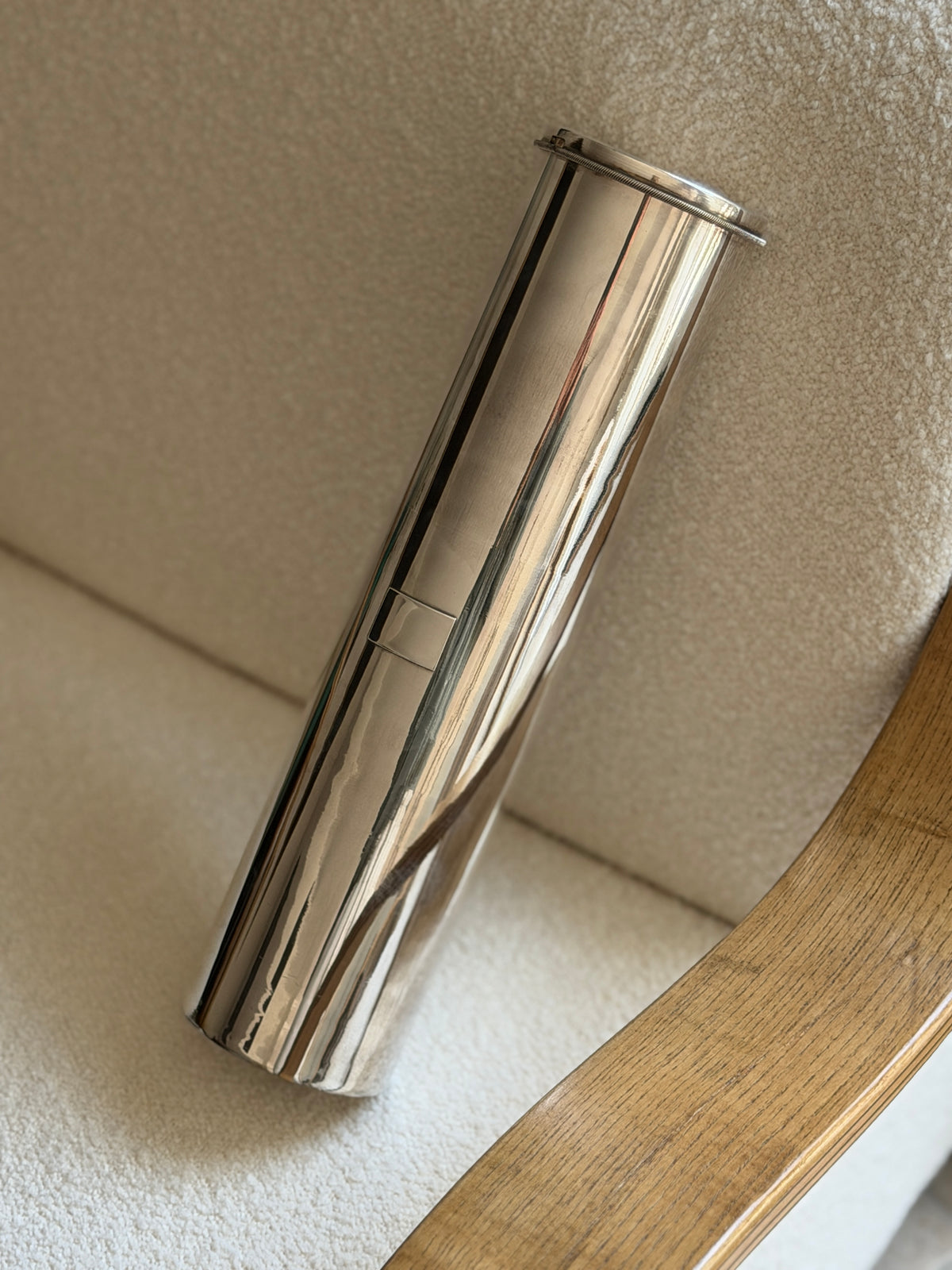 Hermes Silver Plate Tennis Ball Canister | Collectors Gene