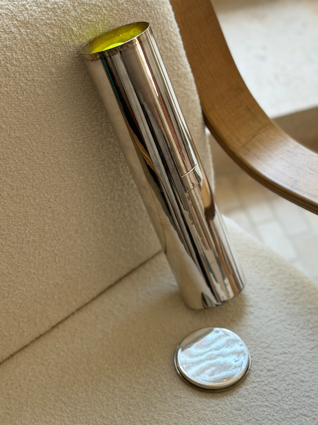 Hermes Silver Plate Tennis Ball Canister | Collectors Gene