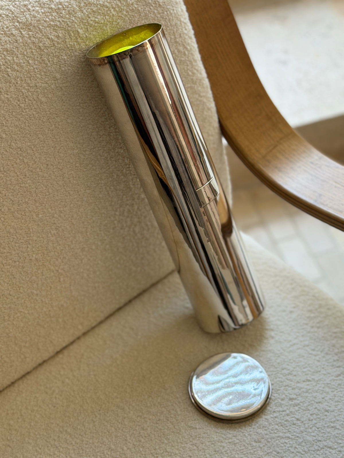 Hermes Silver Plate Tennis Ball Canister | Collectors Gene