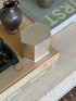 Hexagonal Silver Plated Tea Caddy by Roberts Hall Sheffield c.1920 | Collectors Gene