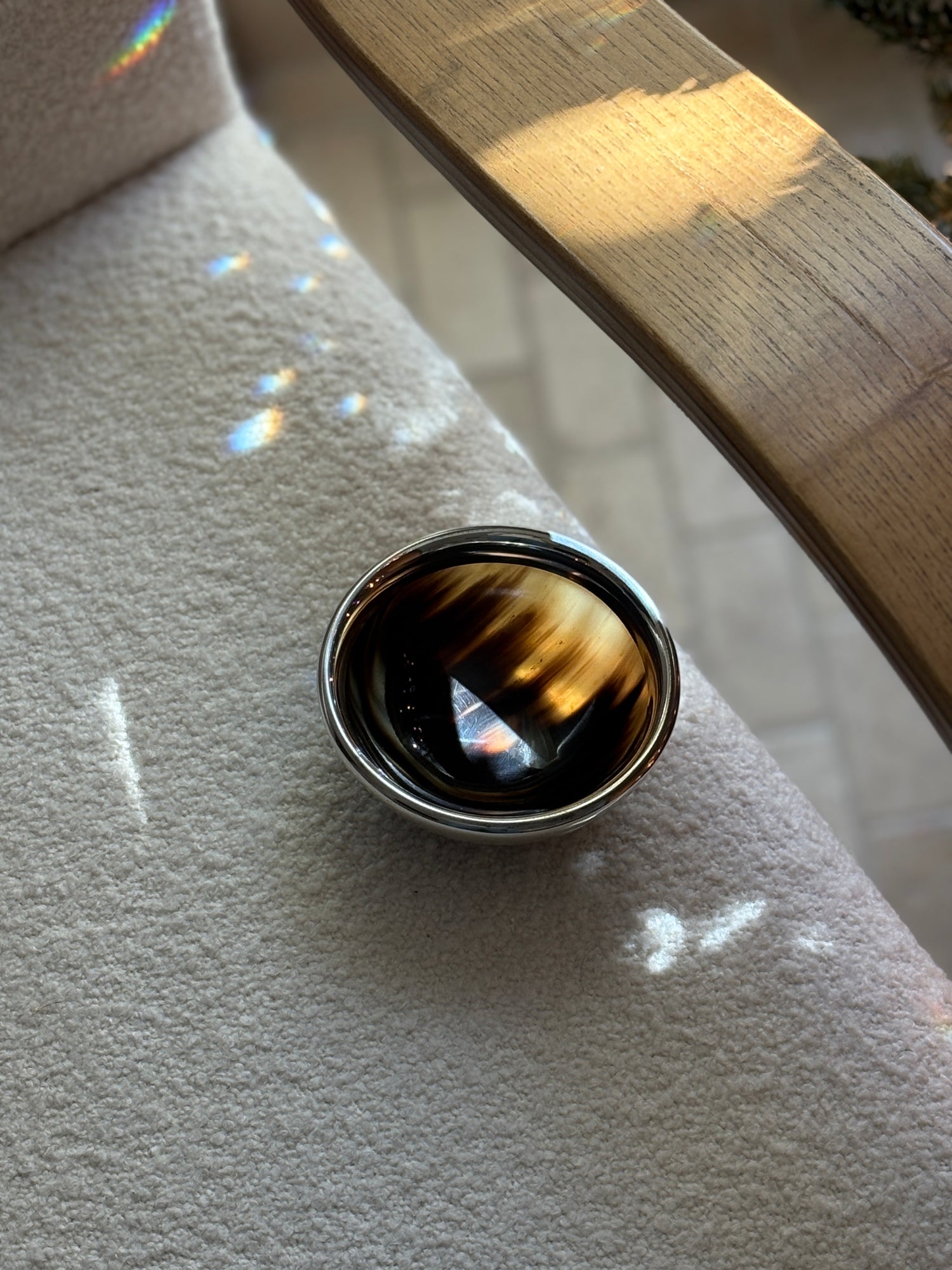 Horn &amp; Pewter Bowl - Made in England | Collectors Gene