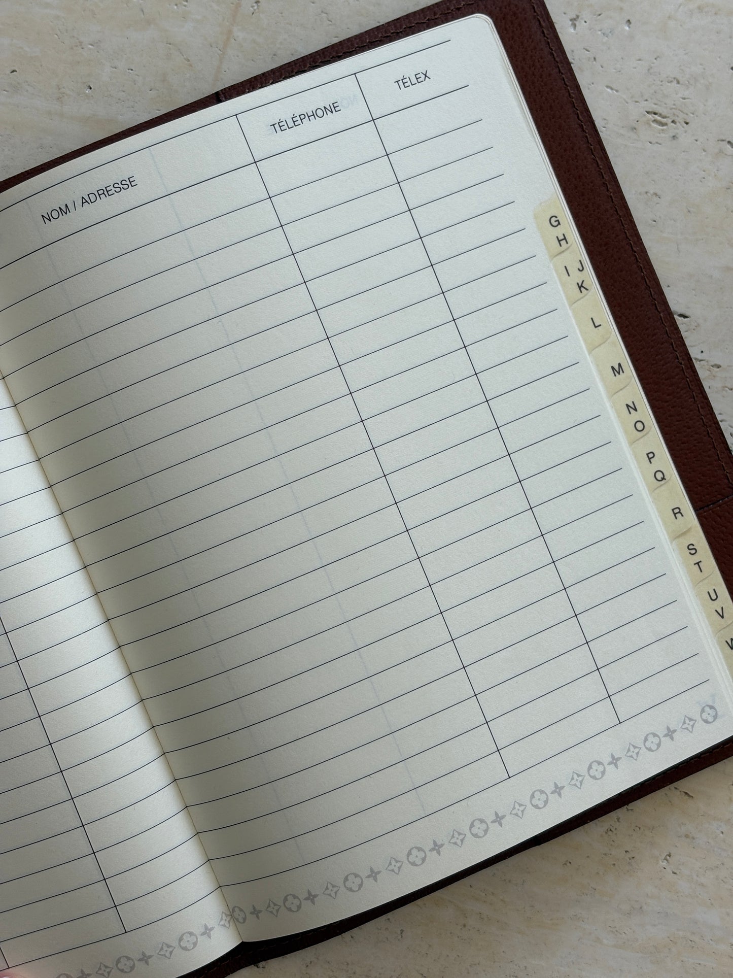 *Louis Vuitton Agenda Cover w/ Address Book*