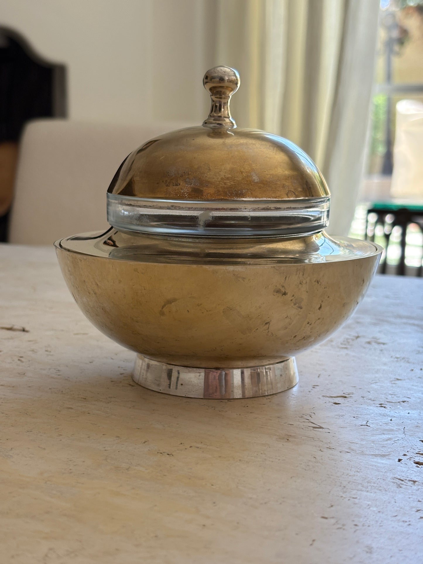 Mid Century Caviar Service