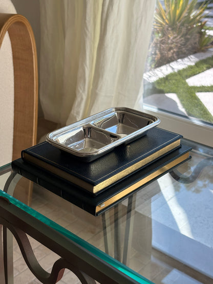 Ralph Lauren Gardner Divided Nut Bowl Dish