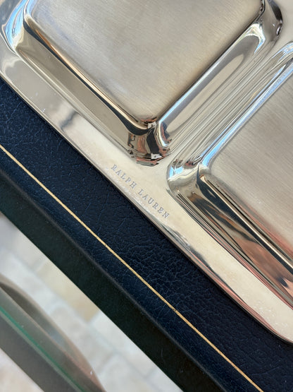 Ralph Lauren Gardner Divided Nut Bowl Dish