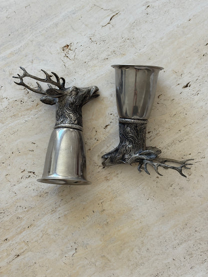 Gucci Vintage Stag Stirrup Cup (2 Available)