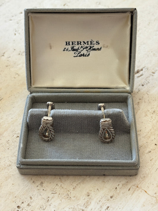 *Hermes Cufflinks with Original Box*