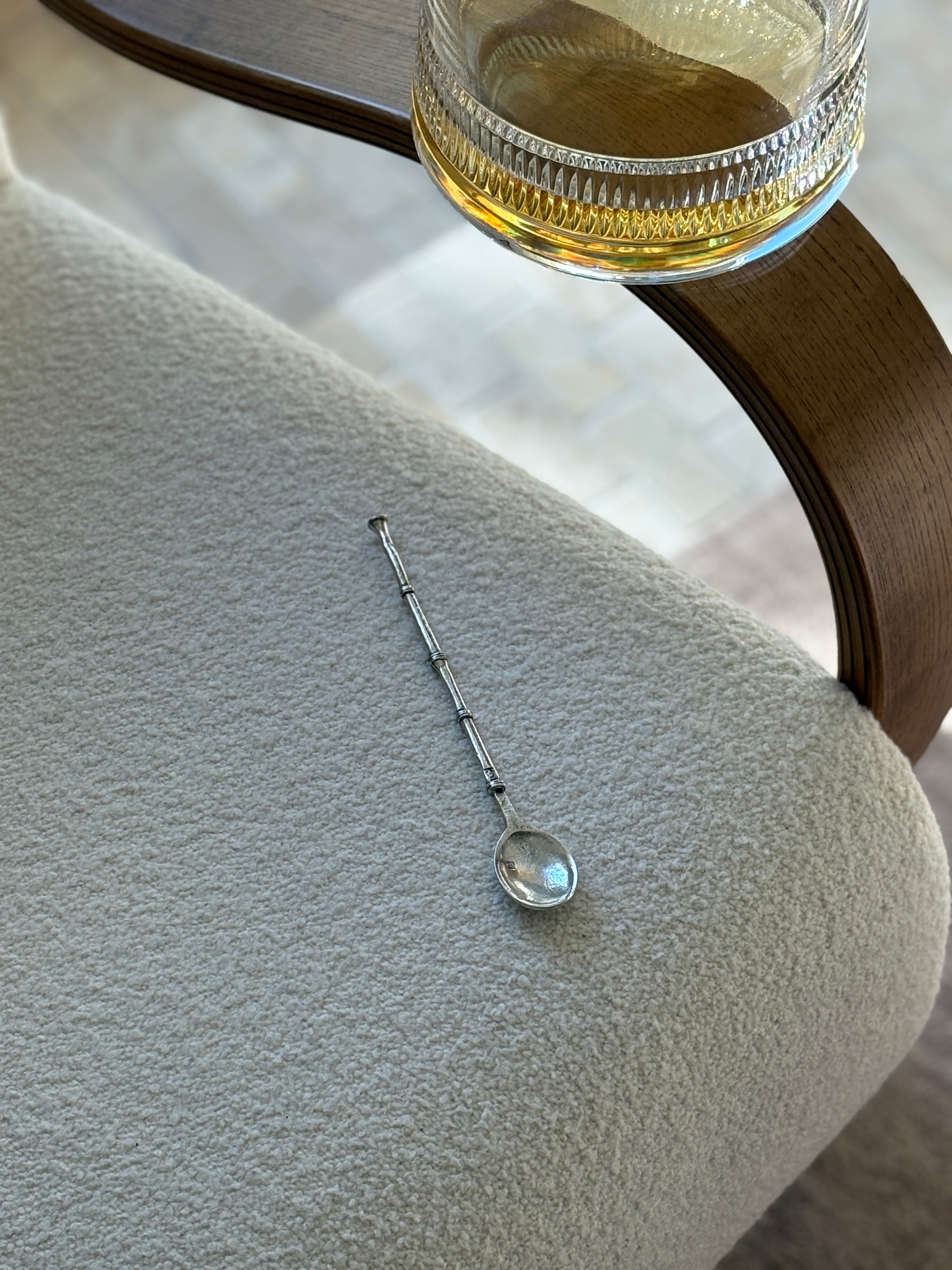 Italian Cocktail Stirrer Spoon in Pewter – Made in Italy | Collectors Gene