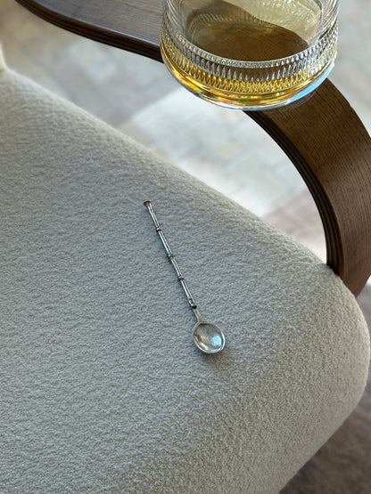 Italian Cocktail Stirrer Spoon in Pewter – Made in Italy | Collectors Gene