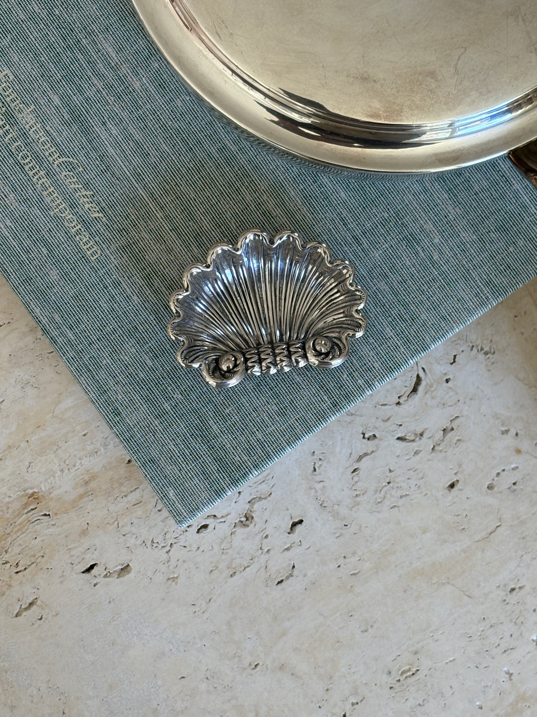 Italian Figural Shell Dish in 800 Silver | Collectors Gene