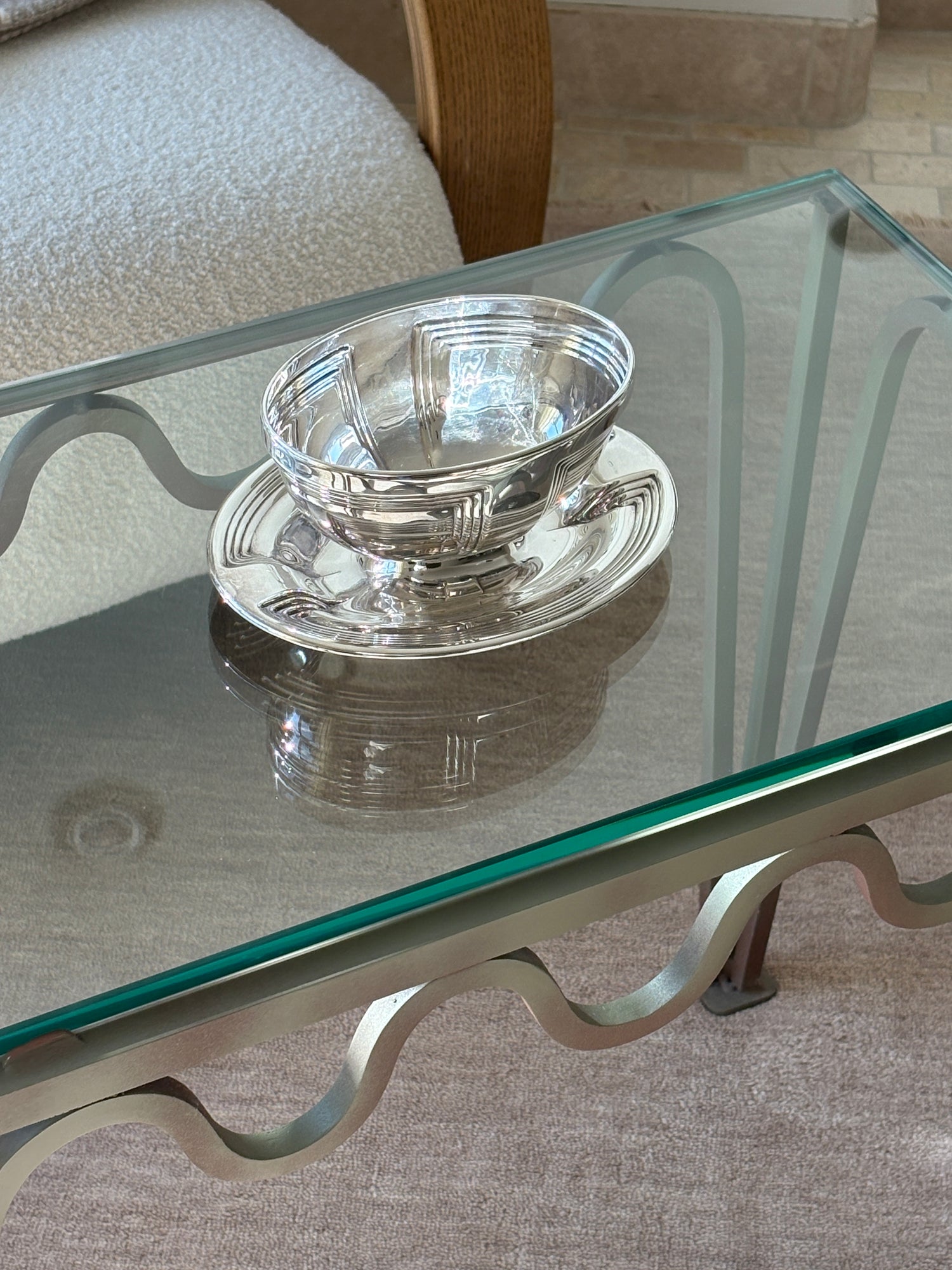 Italian Oval Pedestal Bowl | Collectors Gene