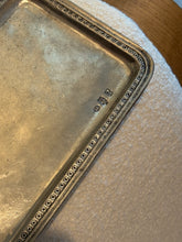 Italian Pewter Rectangular Footed Tray | Collectors Gene