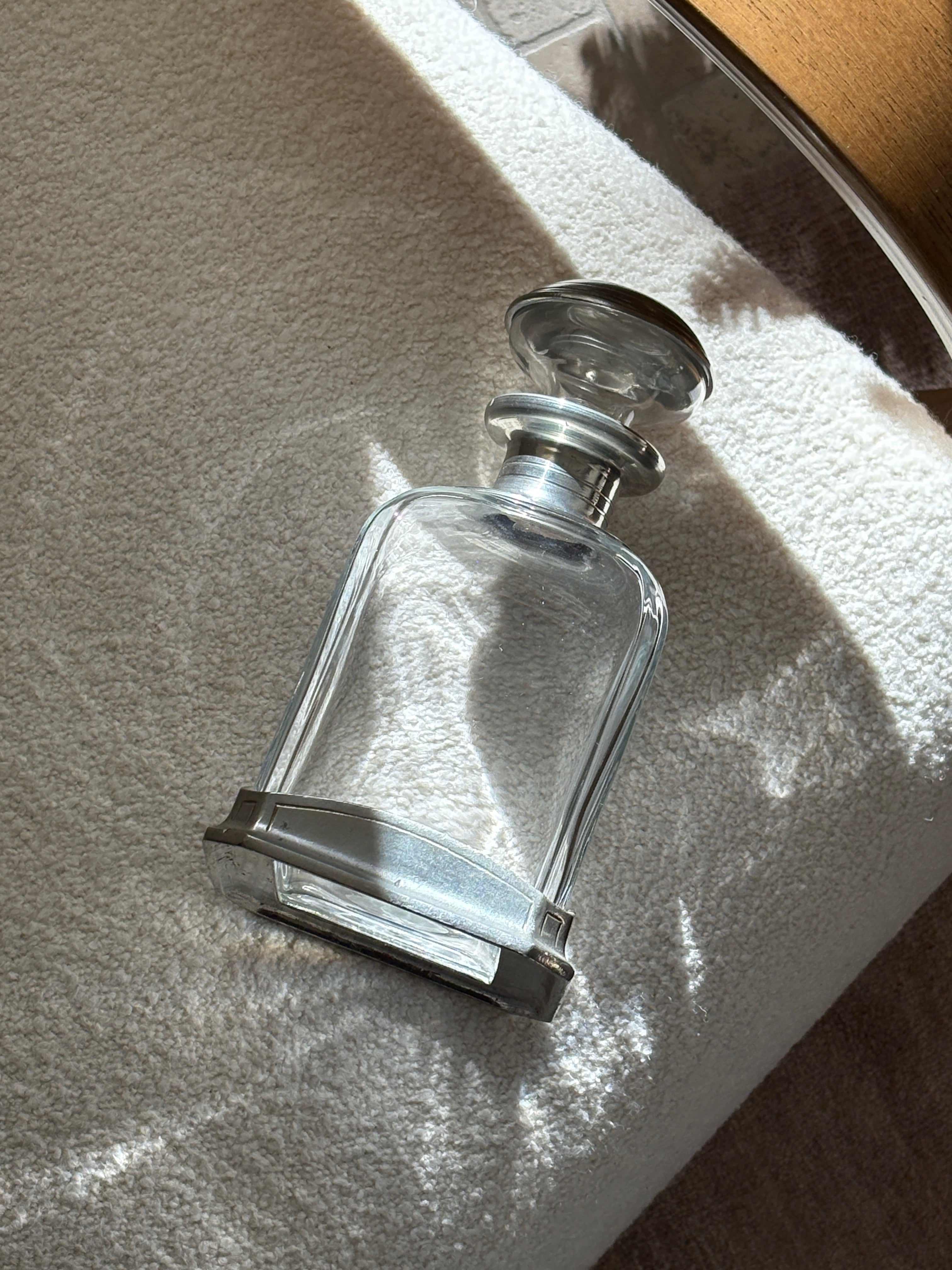 Italian Pewter Square Decanter | Collectors Gene