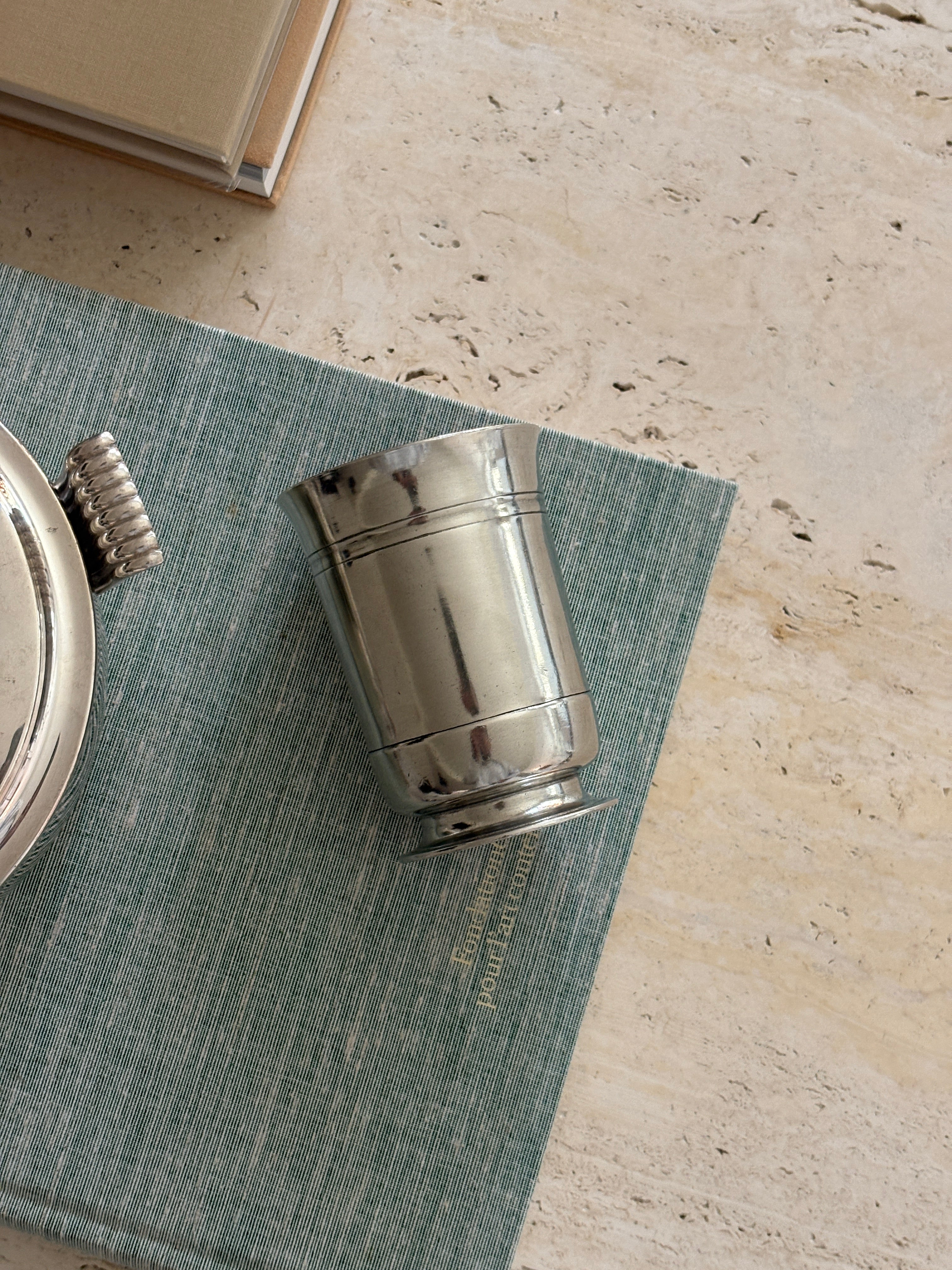 Italian Pewter Tumbler | Collectors Gene