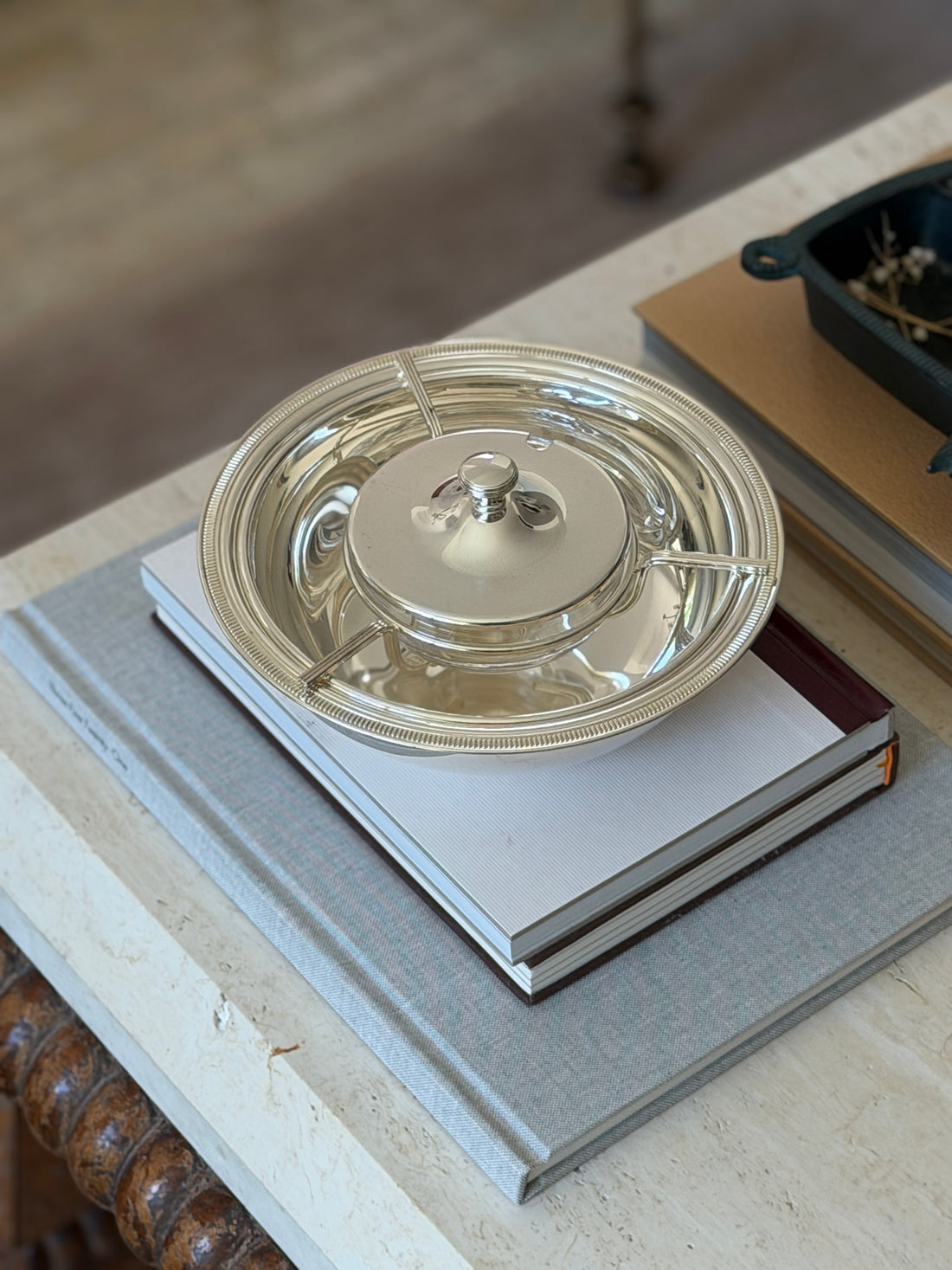 Italian Vintage Caviar Serving Dish | Collectors Gene