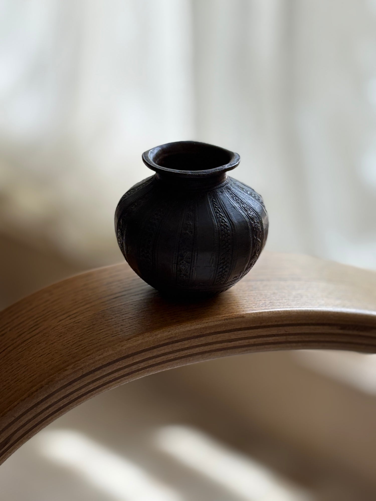 Japanese Bronze Engraved Vessel | Collectors Gene