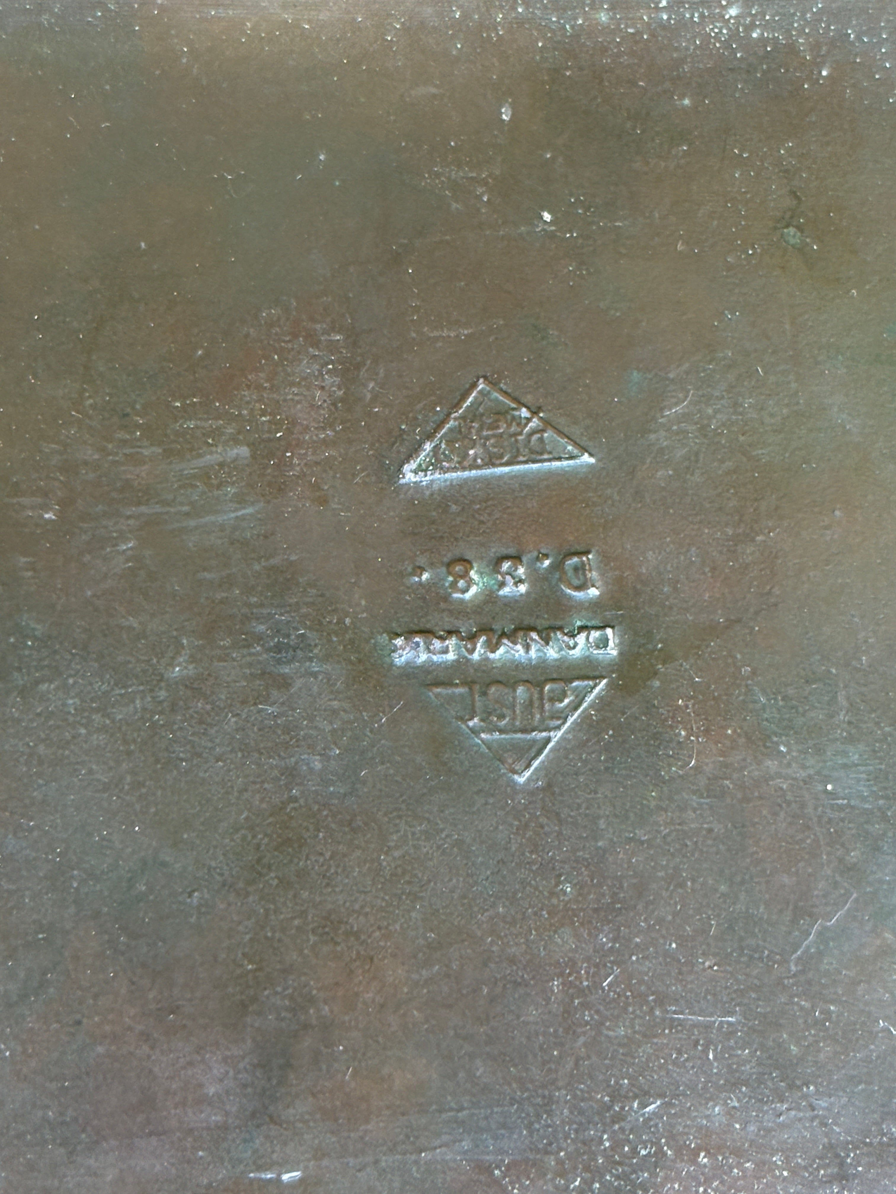 Just Andersen Disko Metal Desk Blotter | Collectors Gene