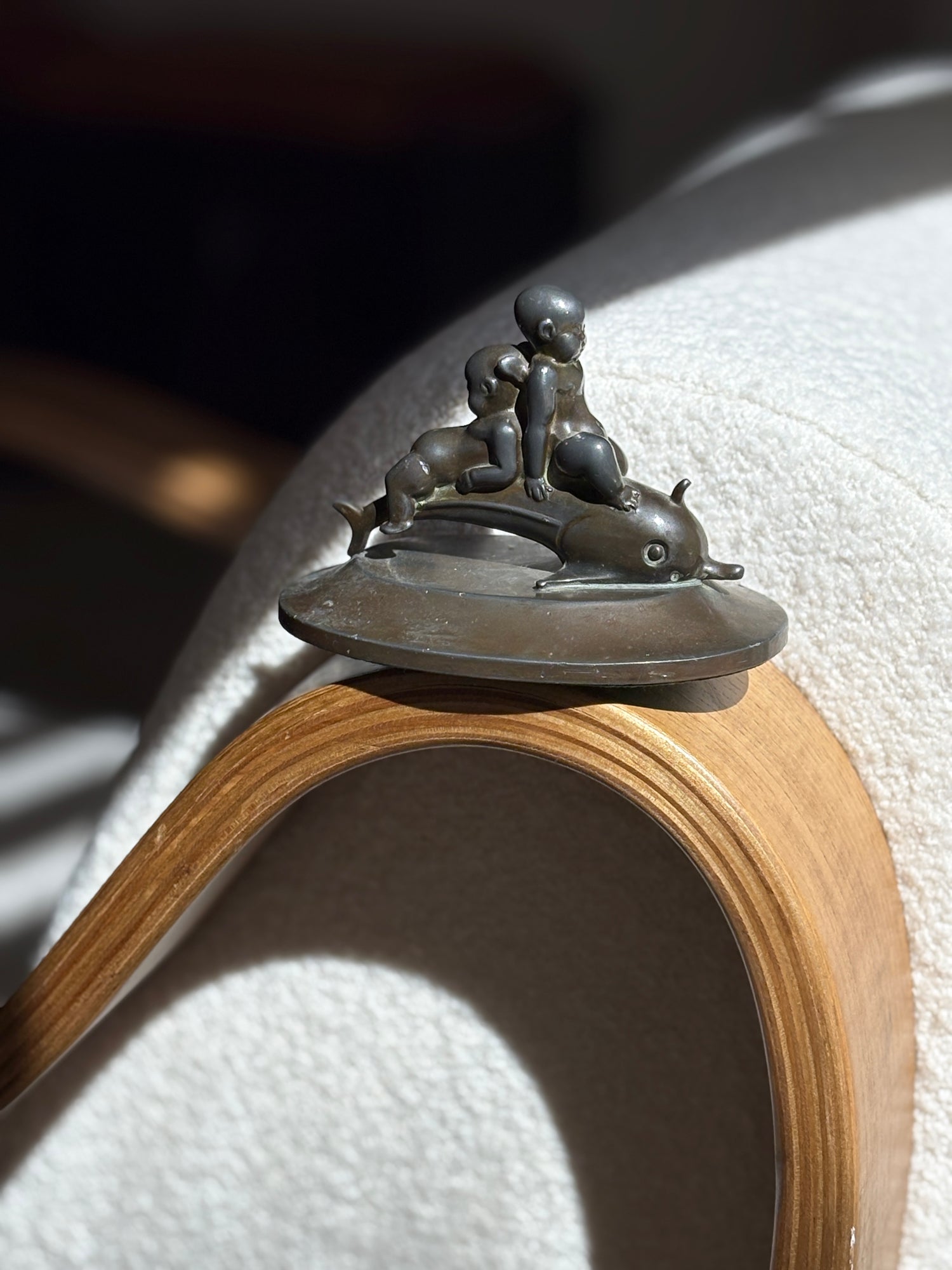 Just Andersen Disko Metal Dolphin Sculpture | Collectors Gene