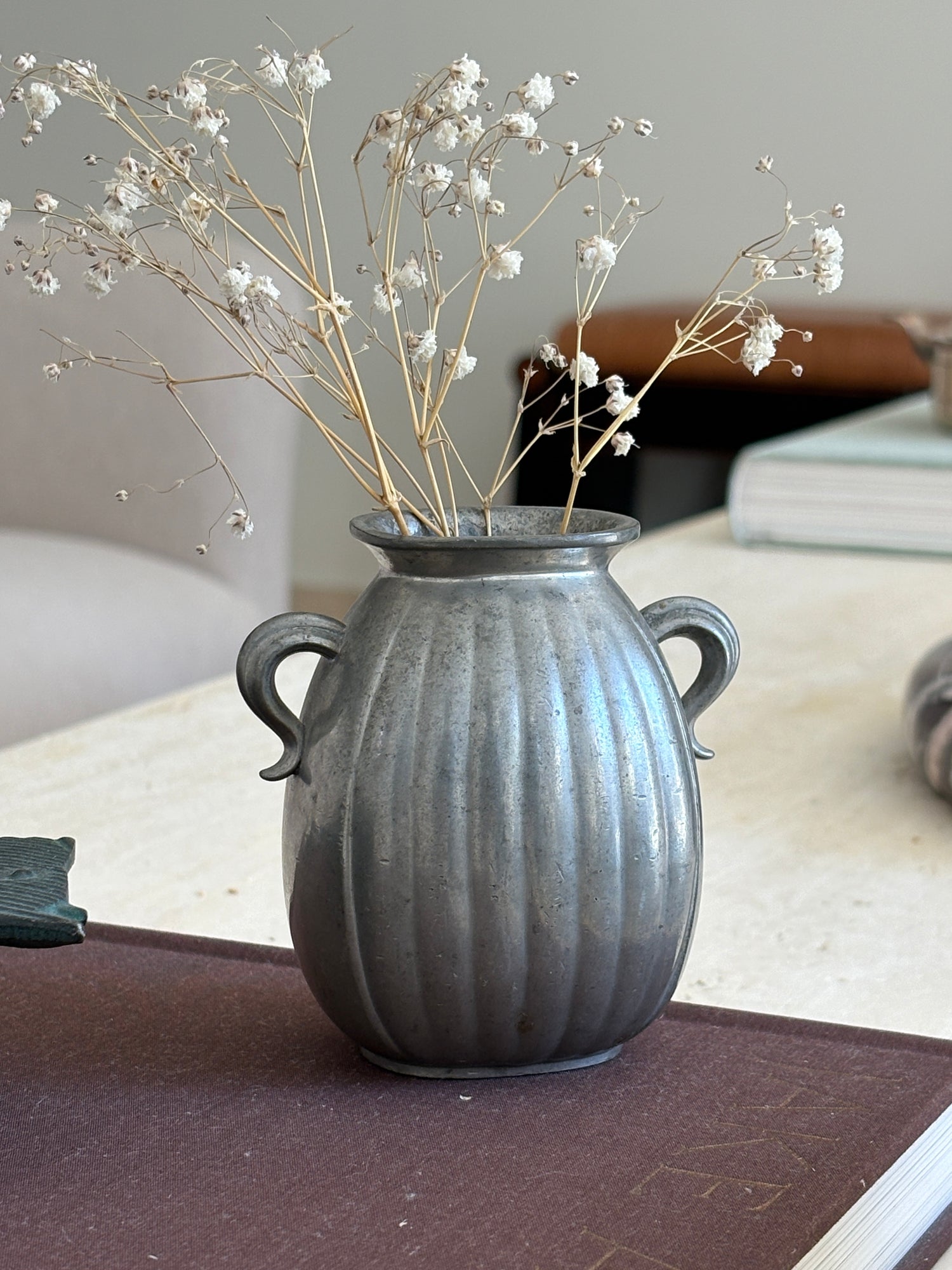 Just Andersen Pewter Amphora Vessel Vase No. 1186 – Denmark | Collectors Gene