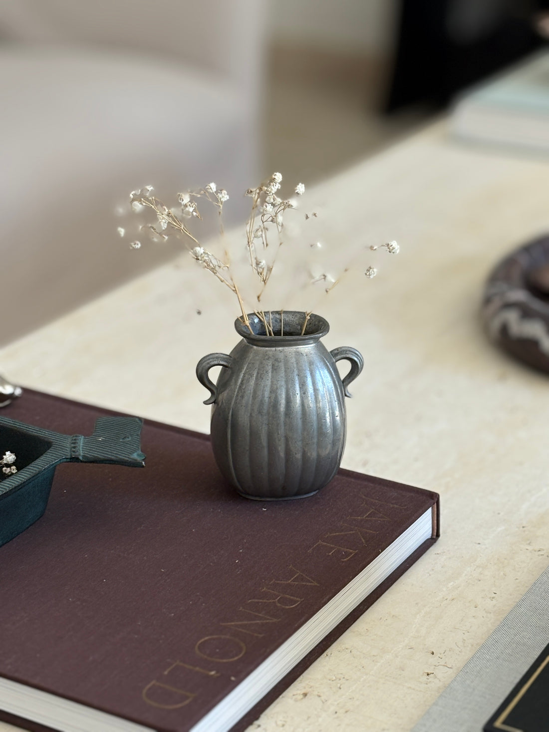 Just Andersen Pewter Amphora Vessel Vase No. 1186 – Denmark | Collectors Gene