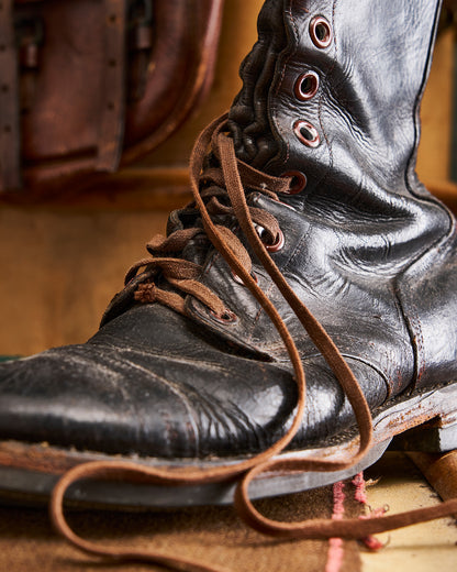 Laced Cap Toe Military Boots | Doug Bihlmaier
