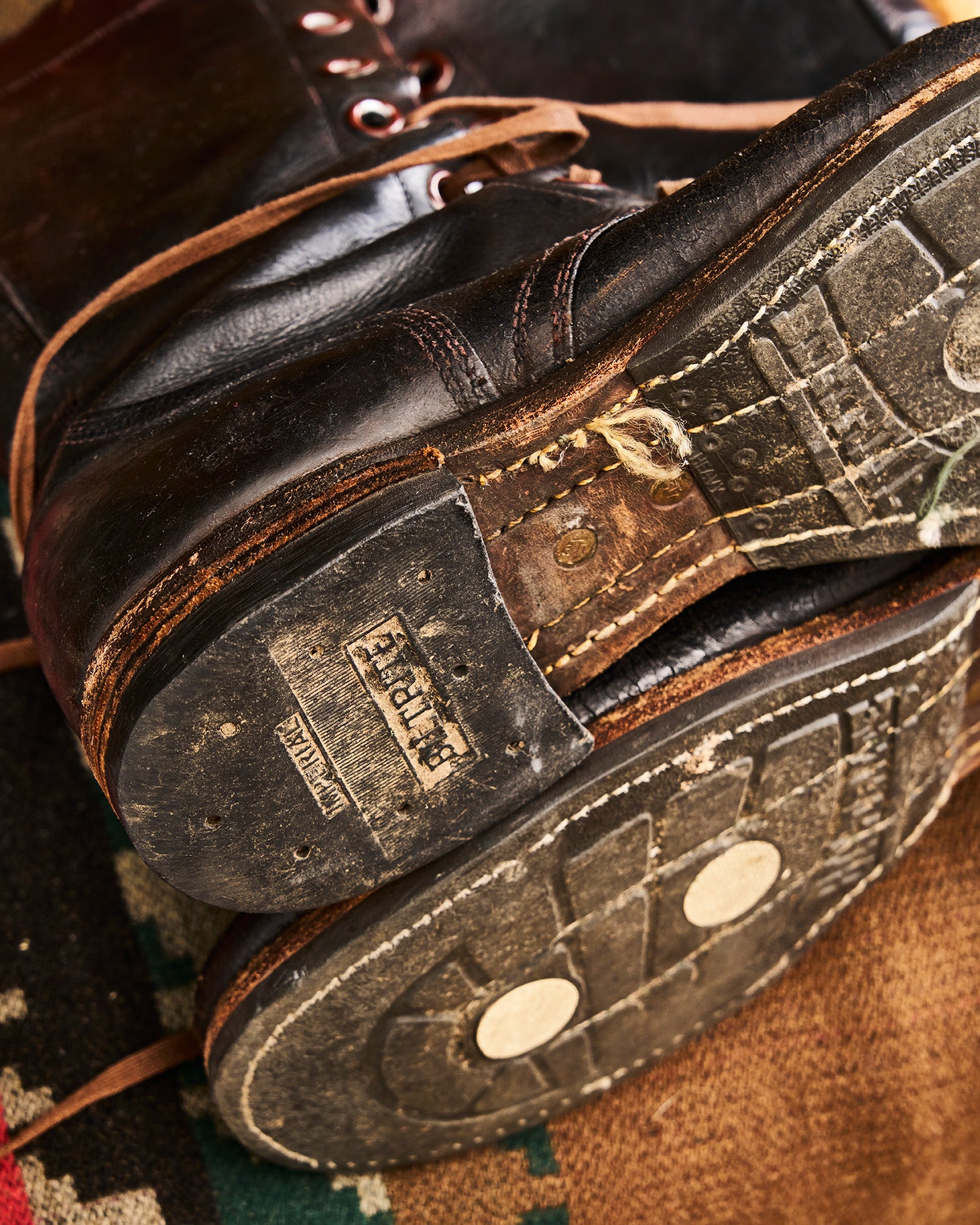 Laced Cap Toe Military Boots | Doug Bihlmaier