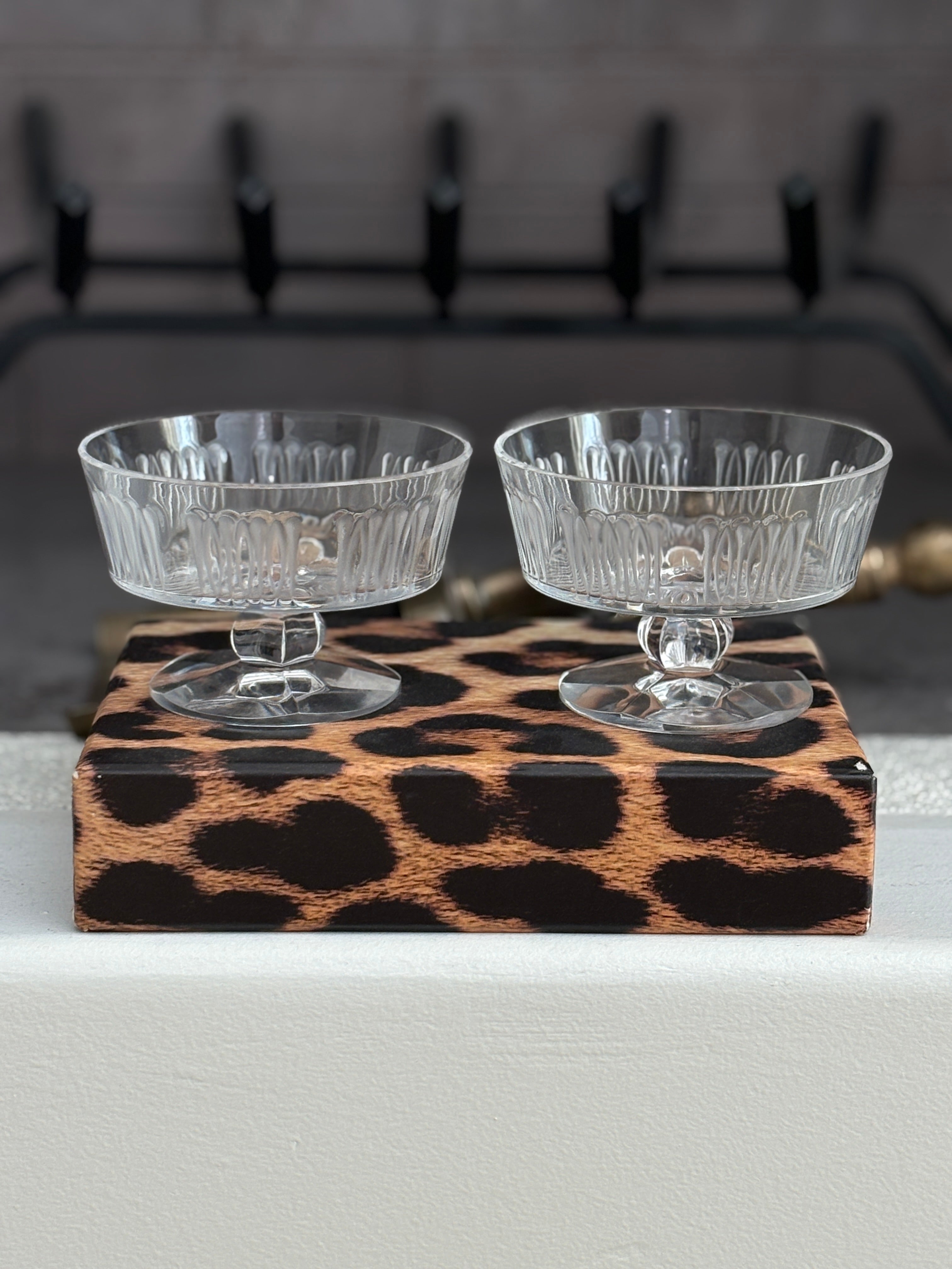 Lalique France Etched Crystal Compote Bowl | Collectors Gene
