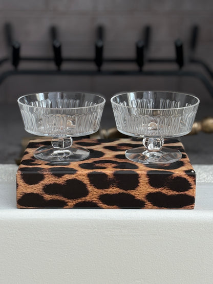 Lalique France Etched Crystal Compote Bowl | Collectors Gene