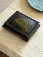 Large Danish Patinated Bronze Box with Wood Interior | Collectors Gene