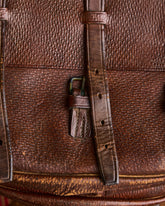 Leather Double Sided Saddle Bag | Doug Bihlmaier