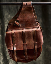 Leather Double Sided Saddle Bag | Doug Bihlmaier
