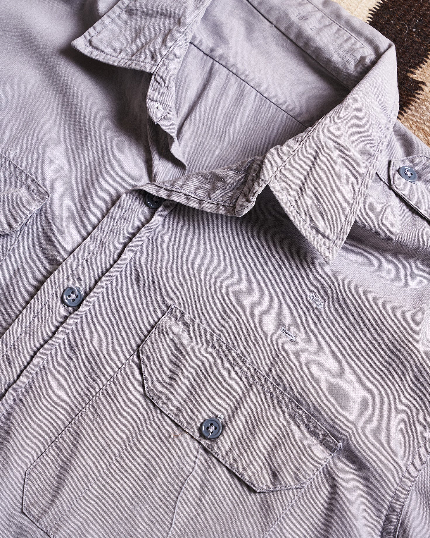 Light Gray Officer (Badgeless) No Label Shirt | Doug Bihlmaier
