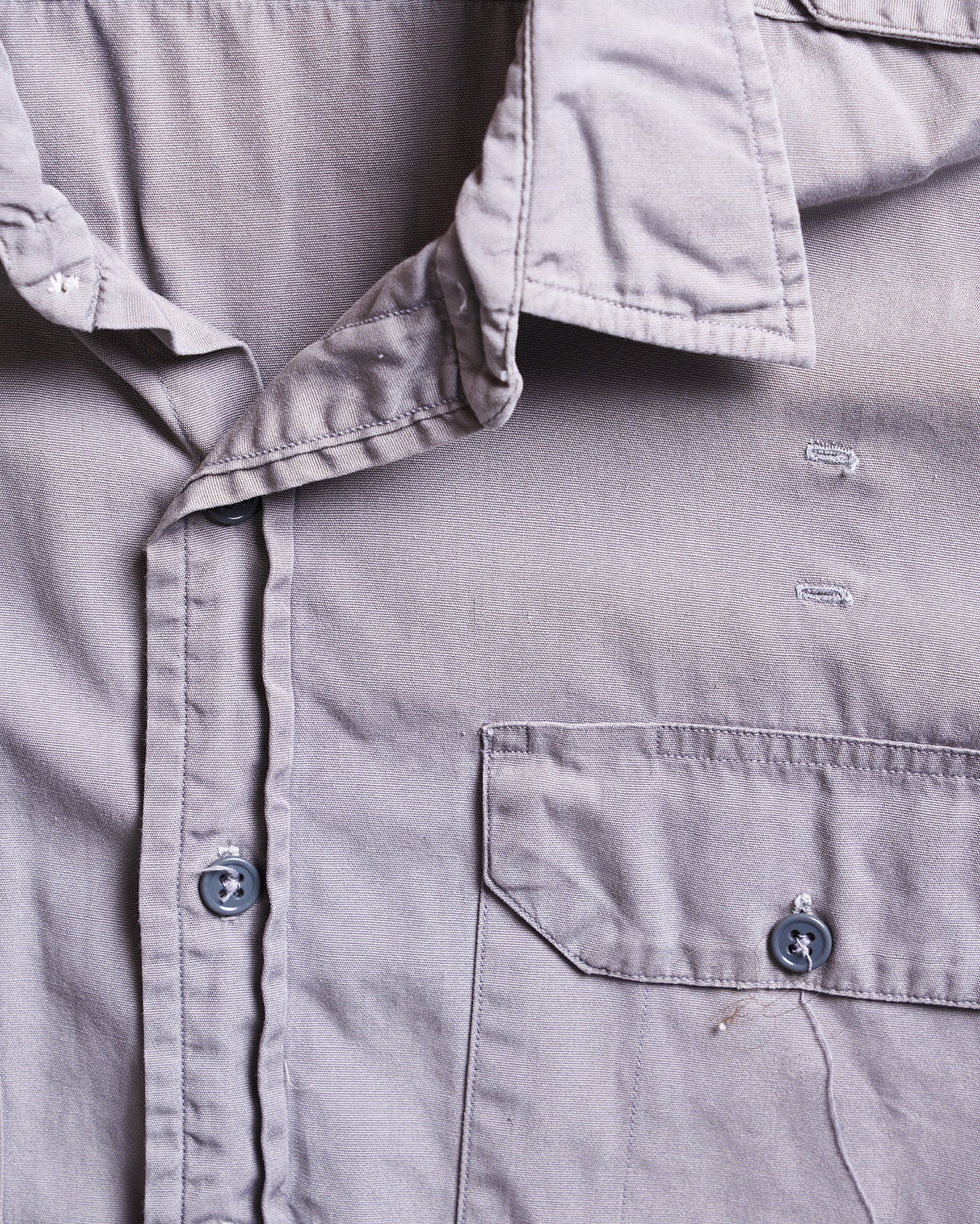 Light Gray Officer (Badgeless) No Label Shirt | Doug Bihlmaier