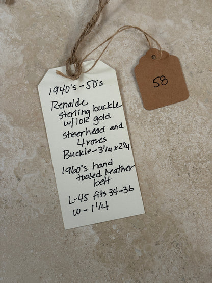 Longhorn Belt Buckle | Doug Bihlmaier