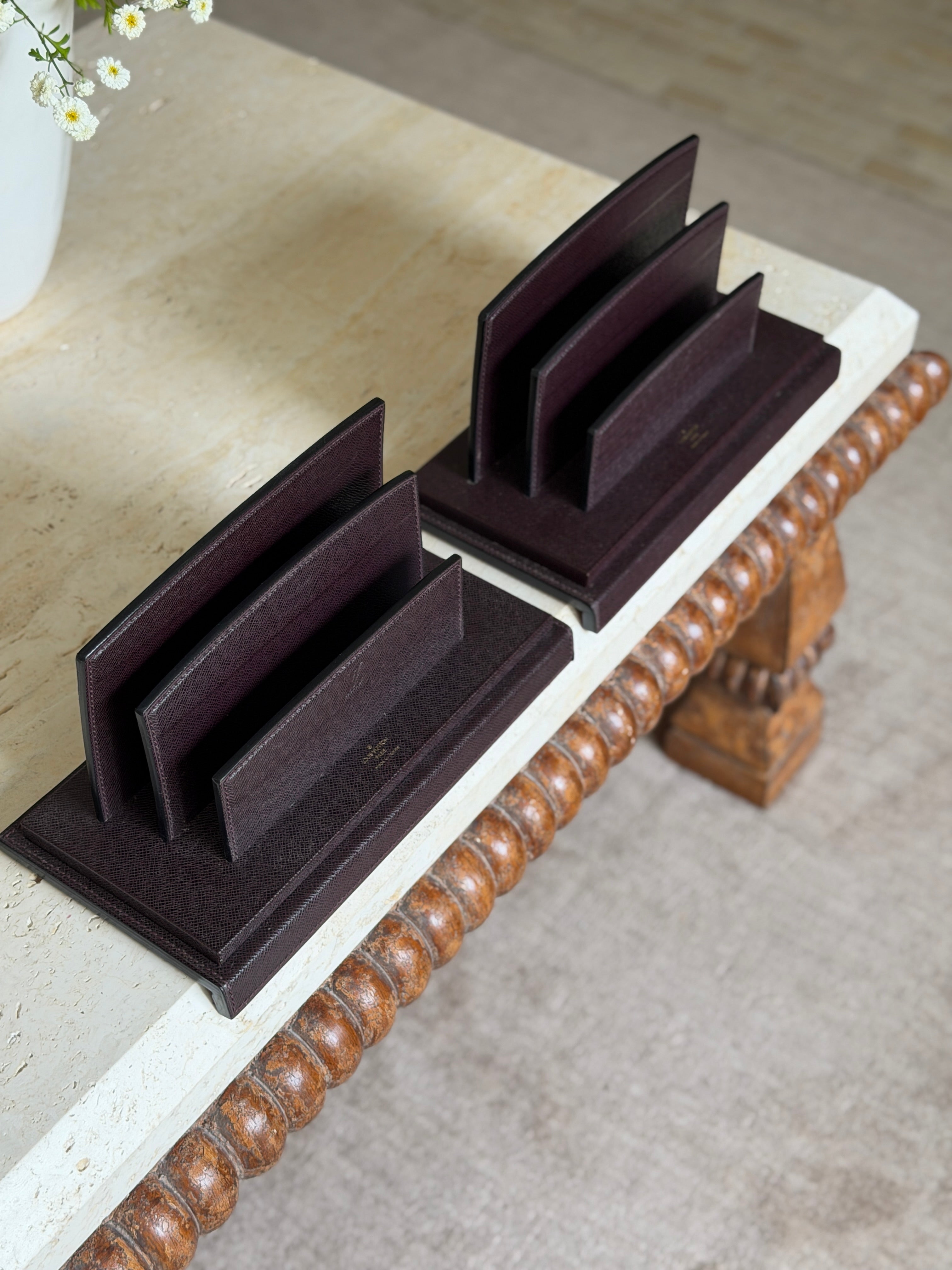 Louis Vuitton Leather Letter Rack | Collectors Gene