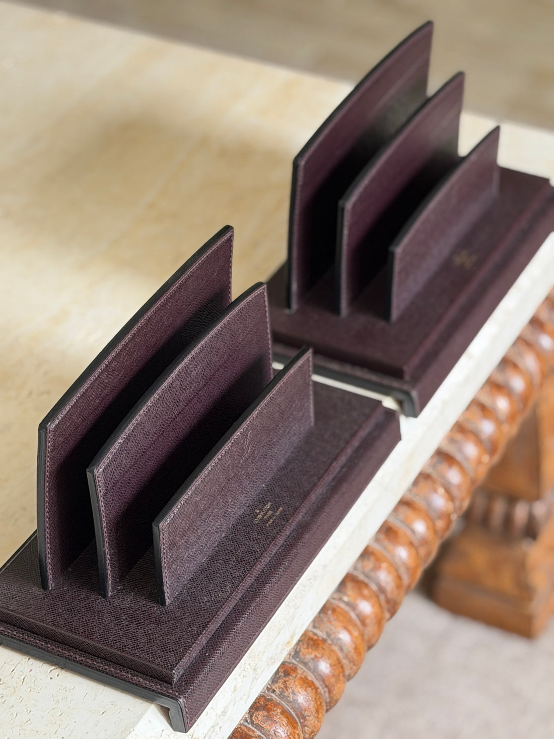 Louis Vuitton Leather Letter Rack | Collectors Gene