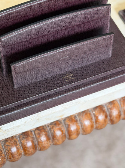 Louis Vuitton Leather Letter Rack | Collectors Gene