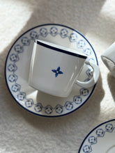Louis Vuitton Porcelain Limoges Tea Set with Blue Monogram Detail