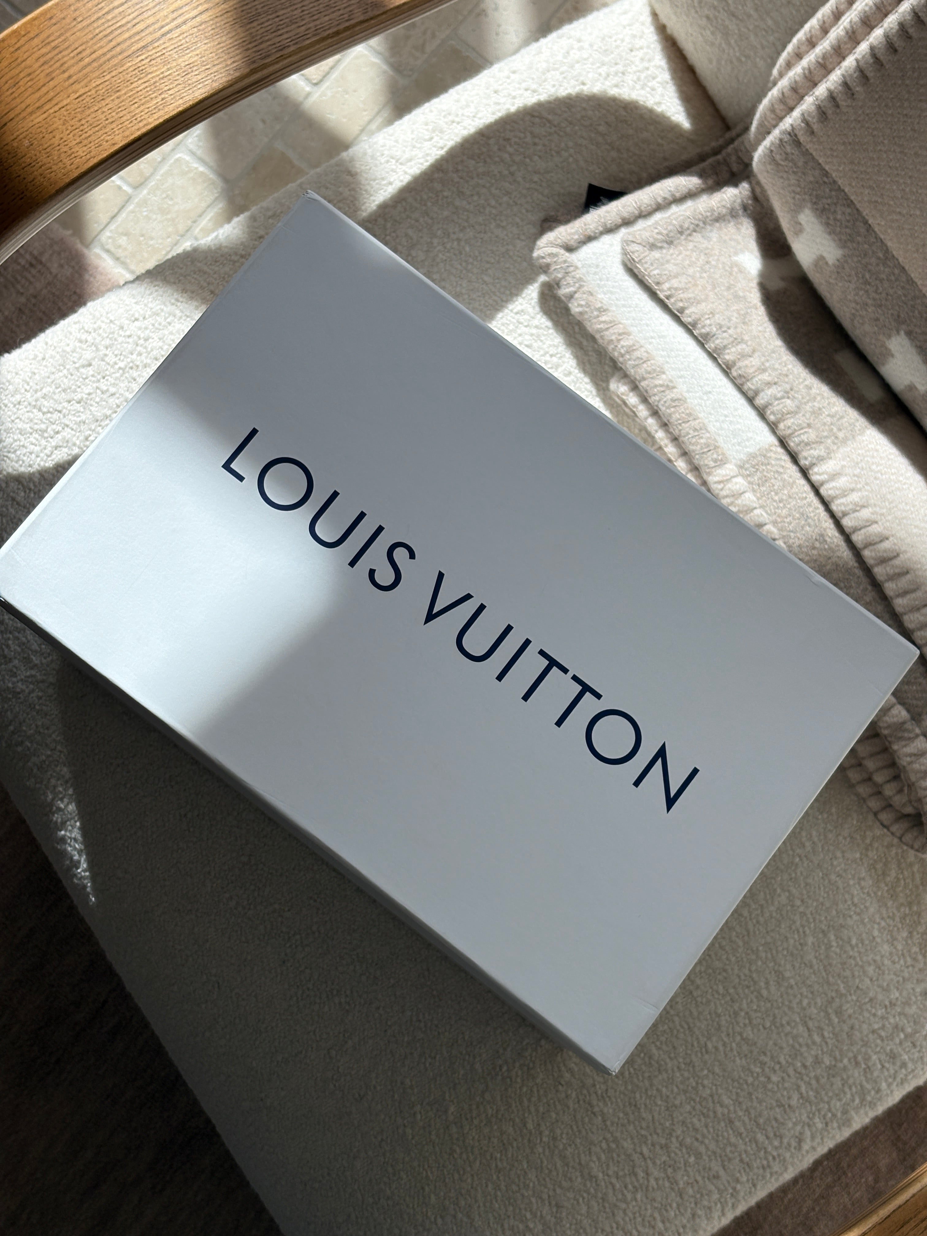 Louis Vuitton Porcelain Limoges Tea Set with Blue Monogram Detail