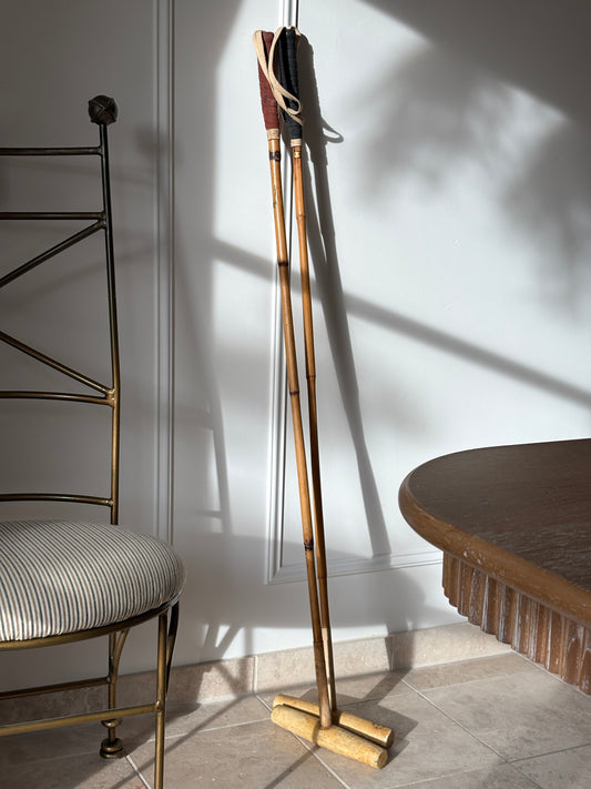 Match Used Polo Mallet Pair | Collectors Gene Rare Finds