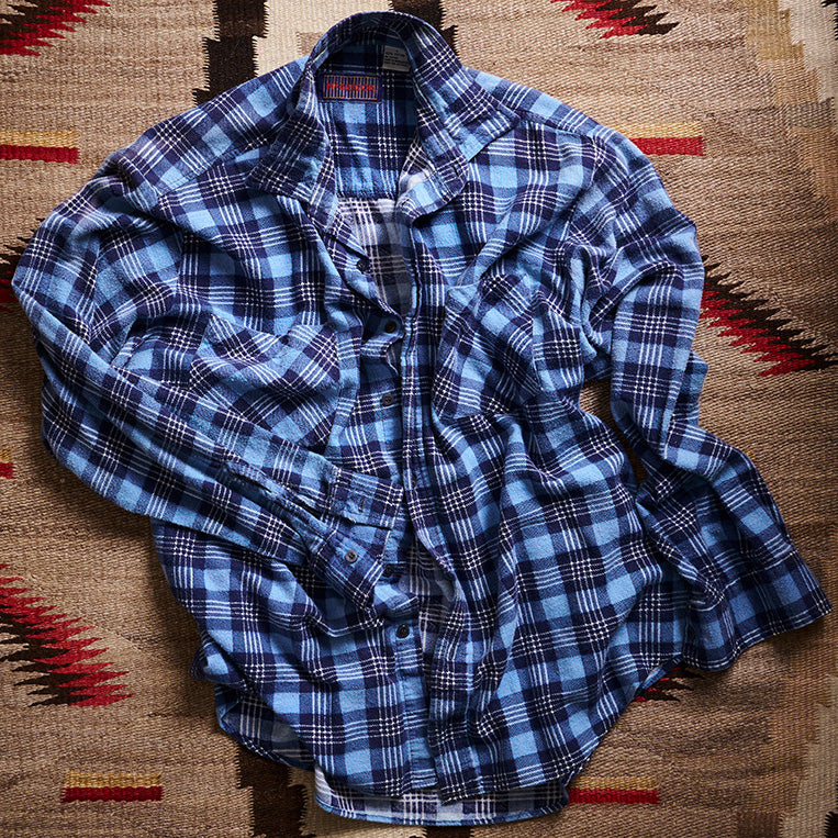 McGregor Blue Check Shirt | Doug Bihlmaier