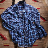 McGregor Blue Check Shirt | Doug Bihlmaier