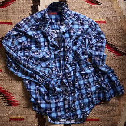 McGregor Blue Check Shirt | Doug Bihlmaier