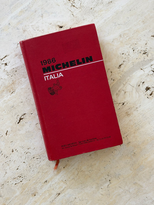 Michelin Guide Book - Italia 1986 | Collectors Gene Vintage Finds