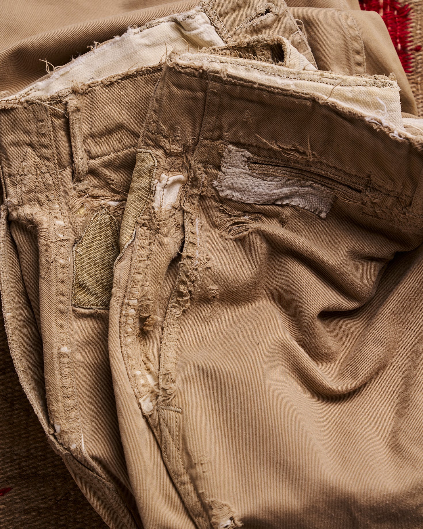 Military Patchwork Khakis WWII | Doug Bihlmaier