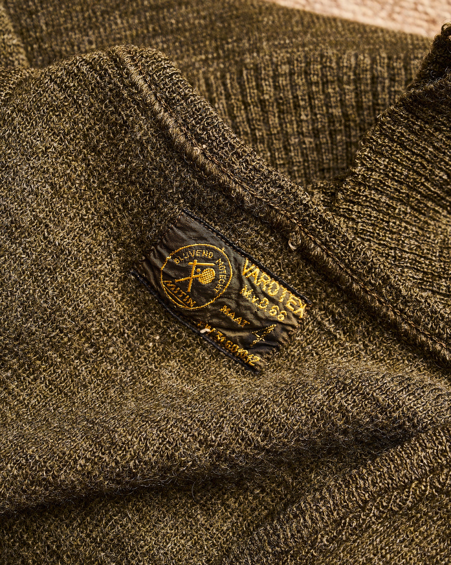 Military V-Neck Sweater | Doug Bihlmaier